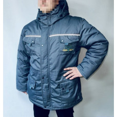 Куртка зимова утеплена з капюшоном